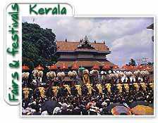 Thrisur Pooram, This festival held at Thekinkadu Maidan at Thrissur in the month of May