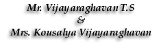 Vijaya Raghavan & Kousaliya Vijayaraghavan